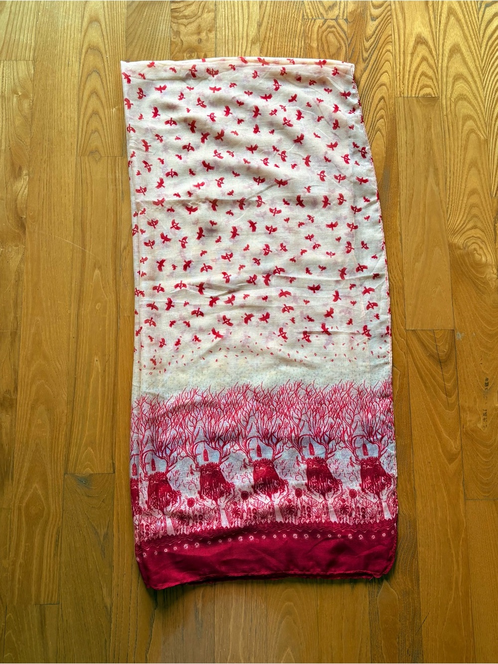 Printed Vintage Scarf